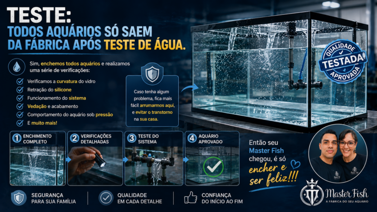 Leia mais sobre o artigo Seu Aquário é Testado Antes de Chegar Até Você