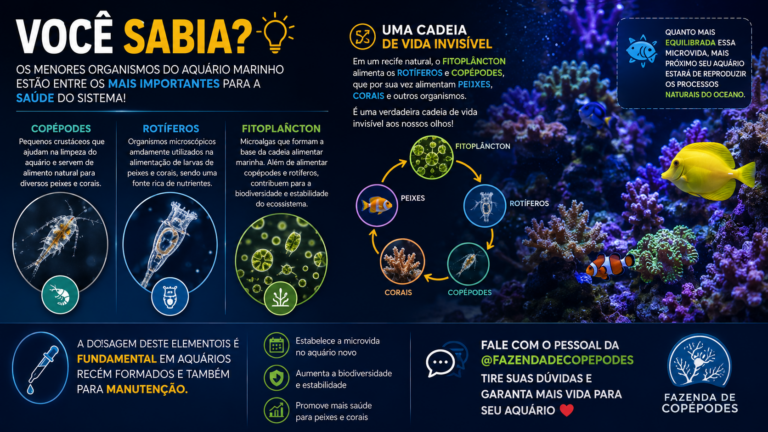 Leia mais sobre o artigo Você Sabia? A Microvida é a Base de um Aquário Marinho Saudável