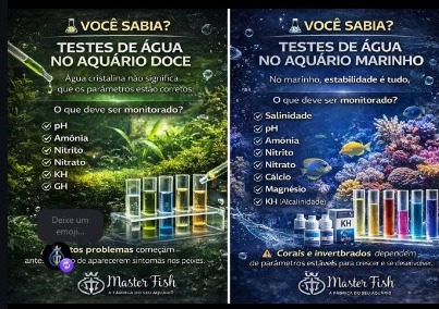 Água Cristalina Não Significa um Aquário Saudável